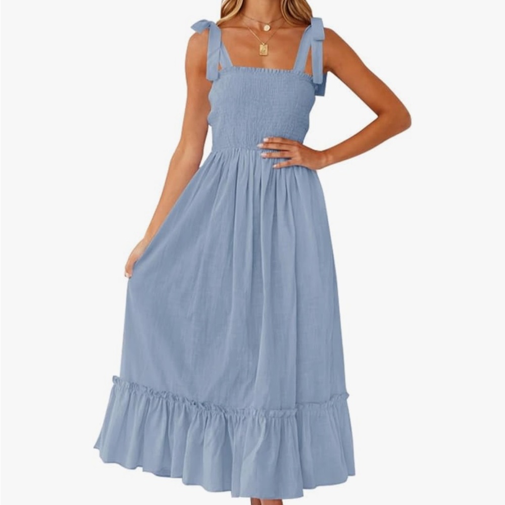 Blue Maxi Dress